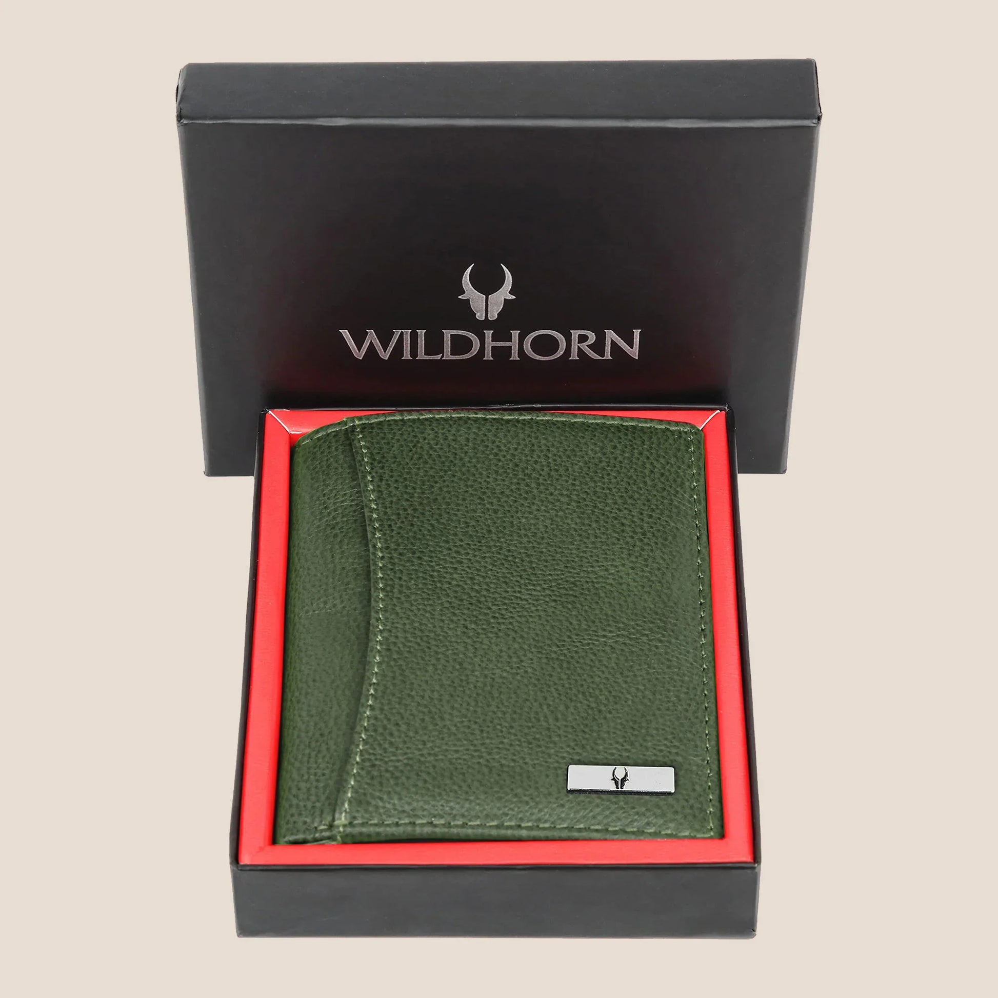 LEONARDO RFID Protected Leather Wallet for Men - WILDHORN