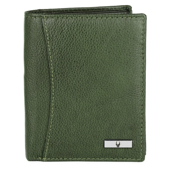 LEONARDO RFID Protected Leather Wallet for Men - WILDHORN