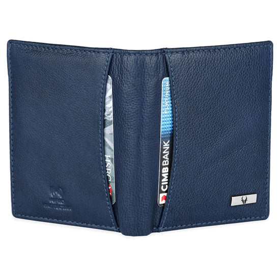 LEONARDO RFID Protected Leather Wallet for Men - WILDHORN