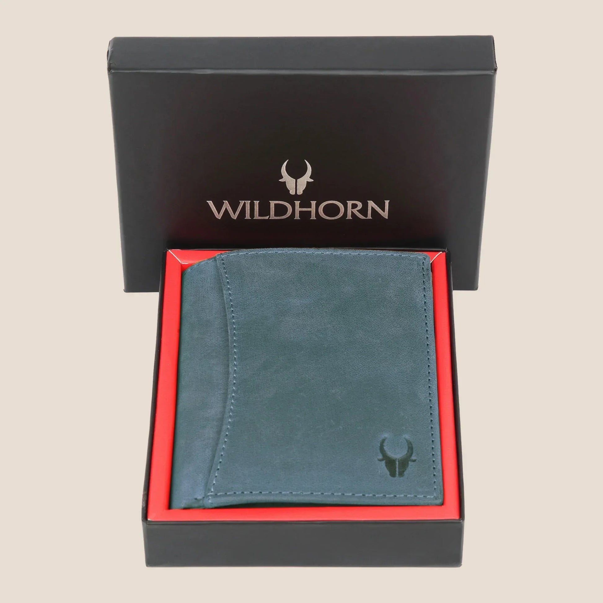 LEONARDO RFID Protected Leather Wallet for Men - WILDHORN