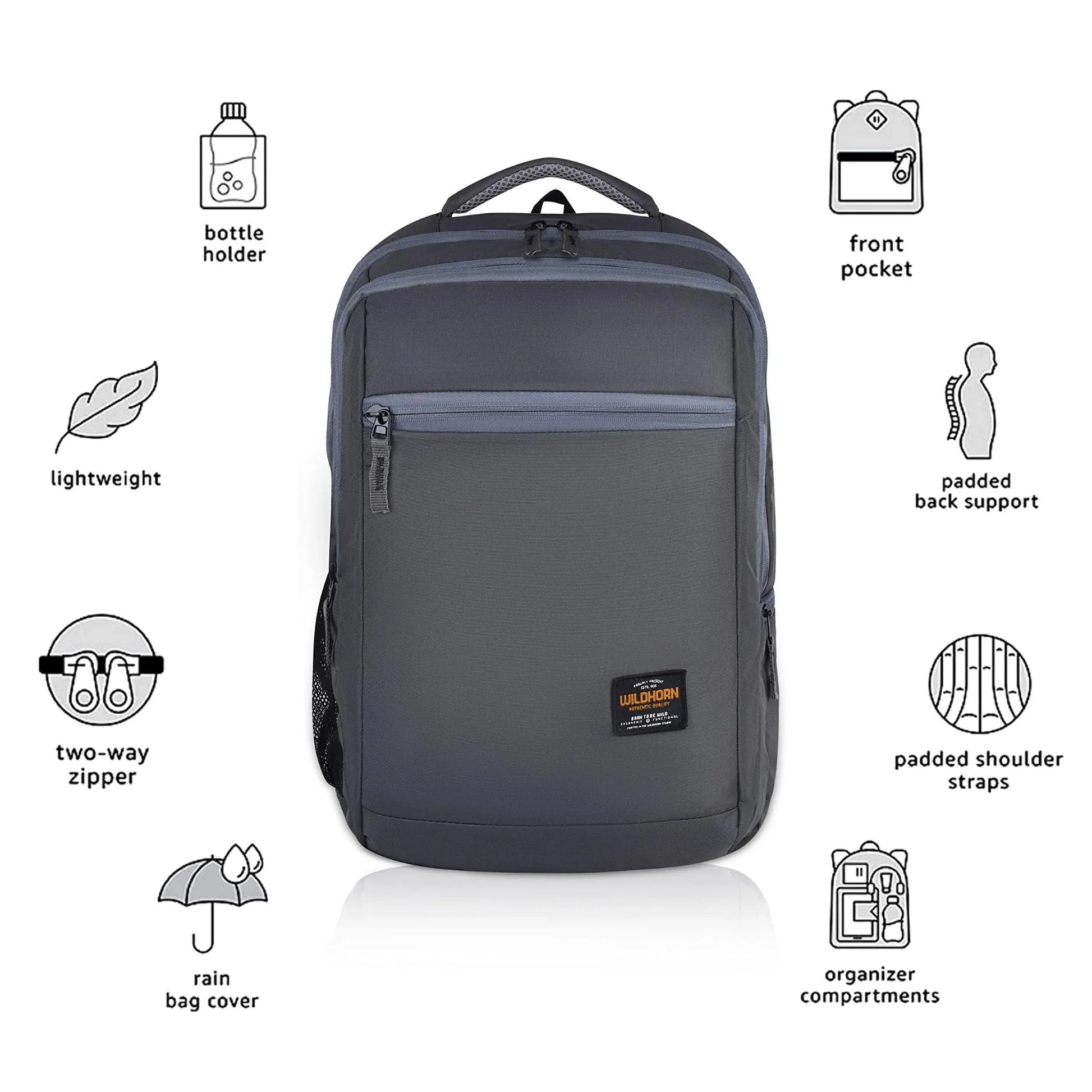 LEUVEN Laptop Backpack for Men & Women - WILDHORN