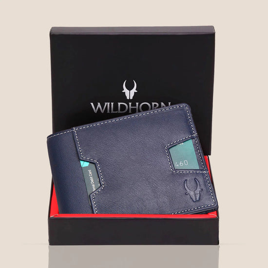 LOUIS RFID Protected Leather Wallet for Men - WILDHORN