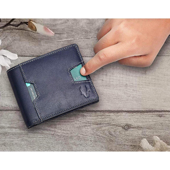 LOUIS RFID Protected Leather Wallet for Men - WILDHORN