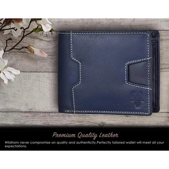 LOUIS RFID Protected Leather Wallet for Men - WILDHORN