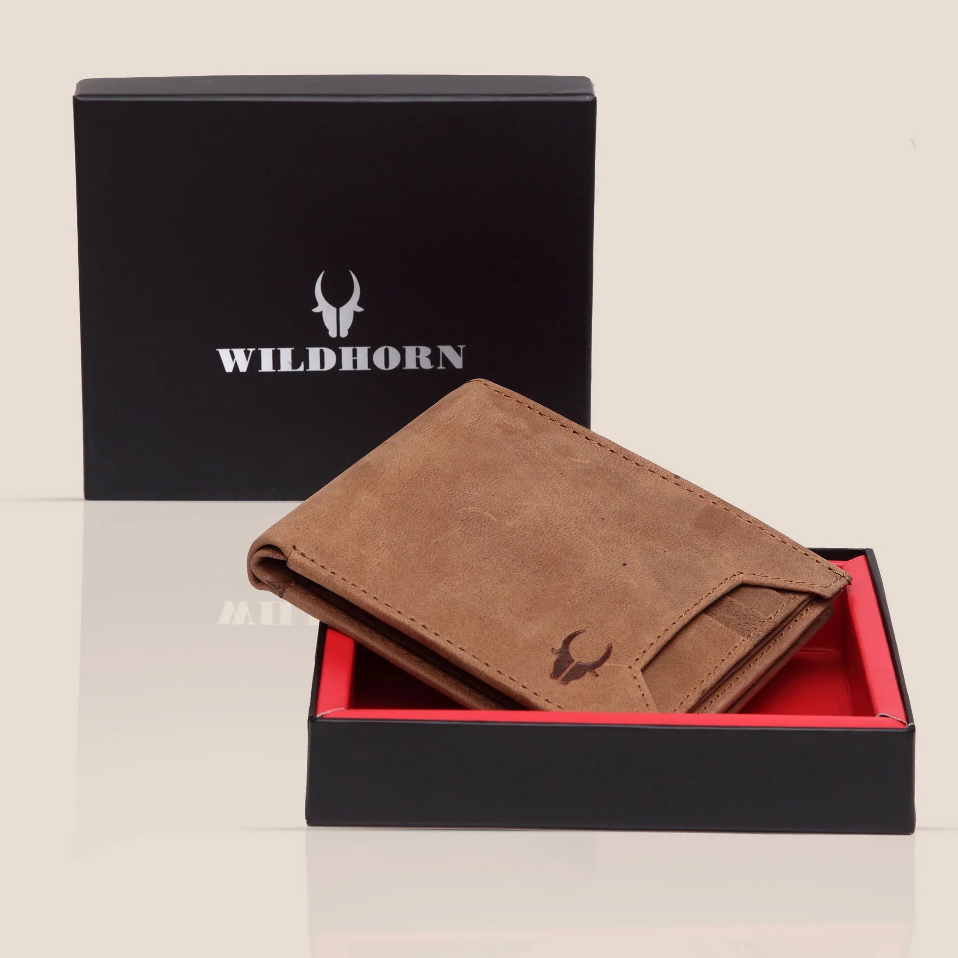 LUTHER RFID Protected Leather Wallet for Men - WILDHORN
