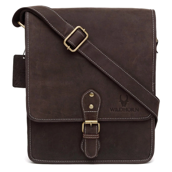 MALTON Leather Sling Bag for Men - WILDHORN