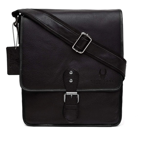 MALTON Leather Sling Bag for Men - WILDHORN