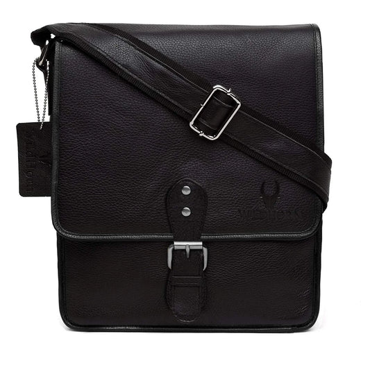 MALTON Leather Sling Bag for Men - WILDHORN