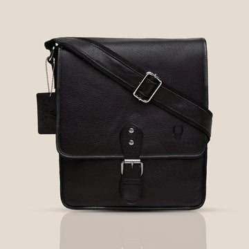 MALTON Leather Sling Bag for Men - WILDHORN