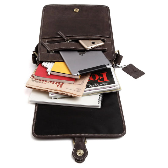 MALTON Leather Sling Bag for Men - WILDHORN