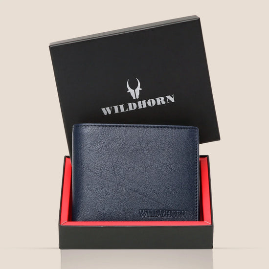 MARCUS RFID Protected Leather Wallet for Men - WILDHORN