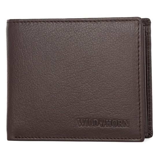 MARCUS RFID Protected Leather Wallet for Men - WILDHORN