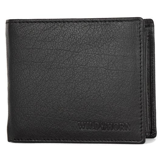 MARCUS RFID Protected Leather Wallet for Men - WILDHORN