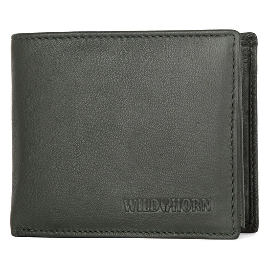 MARCUS RFID Protected Leather Wallet for Men - WILDHORN