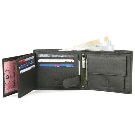 MARCUS RFID Protected Leather Wallet for Men - WILDHORN