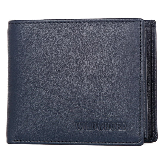 MARCUS RFID Protected Leather Wallet for Men - WILDHORN