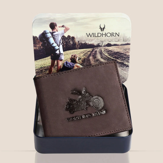MAVERICK RFID Protected Leather Wallet for Men - WILDHORN