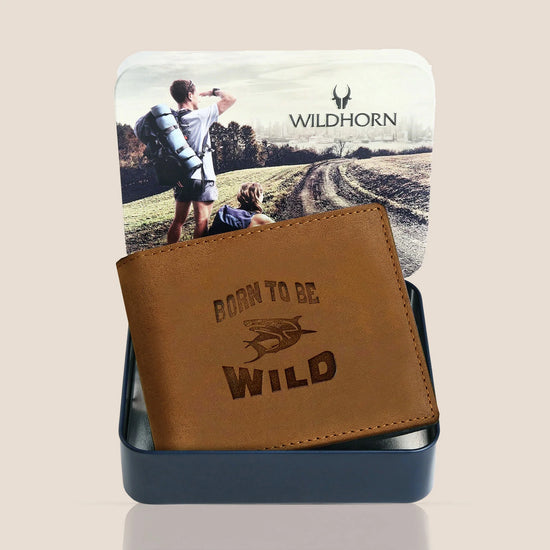 MAVERICK RFID Protected Leather Wallet for Men - WILDHORN