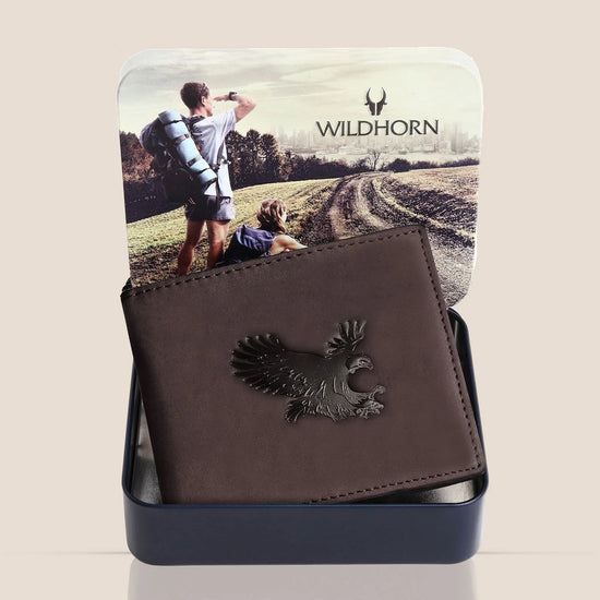 MAVERICK RFID Protected Leather Wallet for Men - WILDHORN