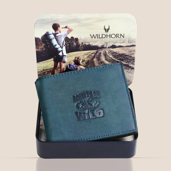 MAVERICK RFID Protected Leather Wallet for Men - WILDHORN