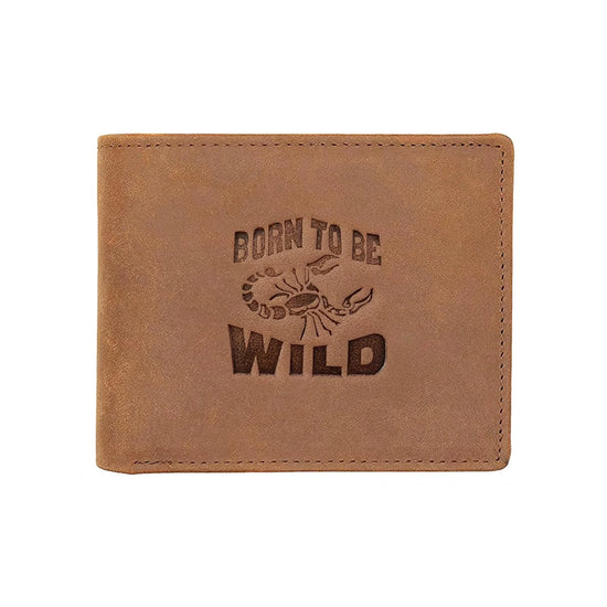 MAVERICK RFID Protected Leather Wallet for Men - WILDHORN