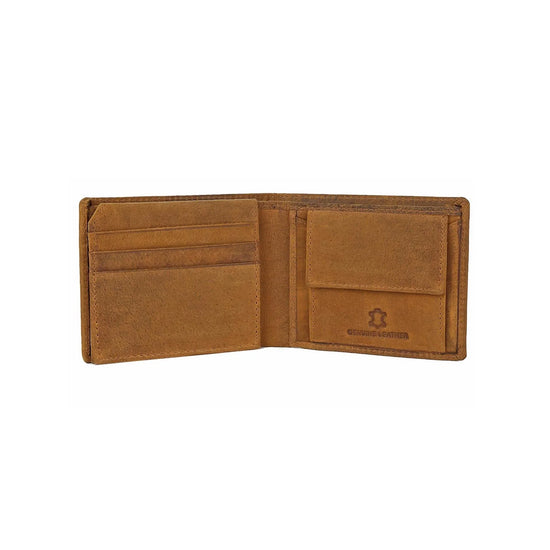 MAVERICK RFID Protected Leather Wallet for Men - WILDHORN