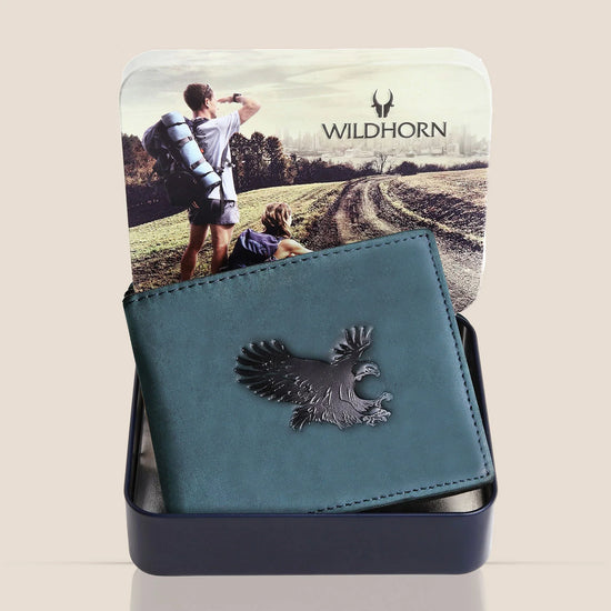 MAVERICK RFID Protected Leather Wallet for Men - WILDHORN
