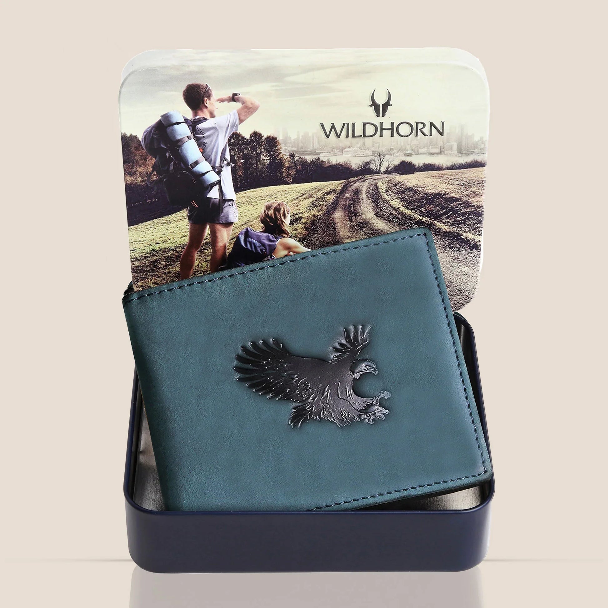 MAVERICK RFID Protected Leather Wallet for Men - WILDHORN