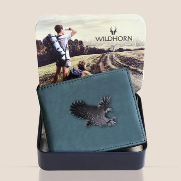 MAVERICK RFID Protected Leather Wallet for Men - WILDHORN