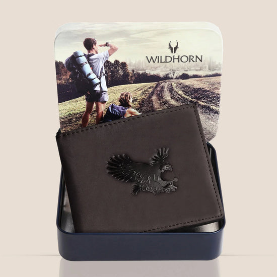 MAVERICK RFID Protected Leather Wallet for Men - WILDHORN