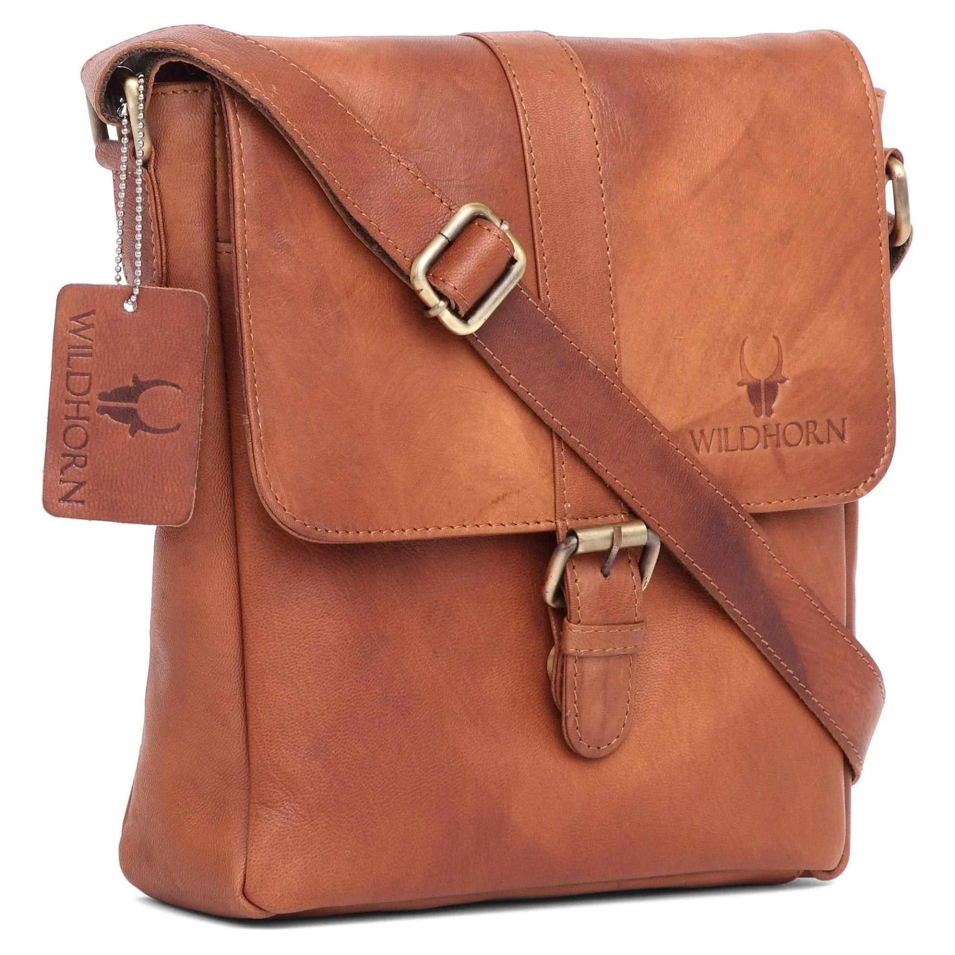 MINICOY Leather Sling Bag for Men - WILDHORN