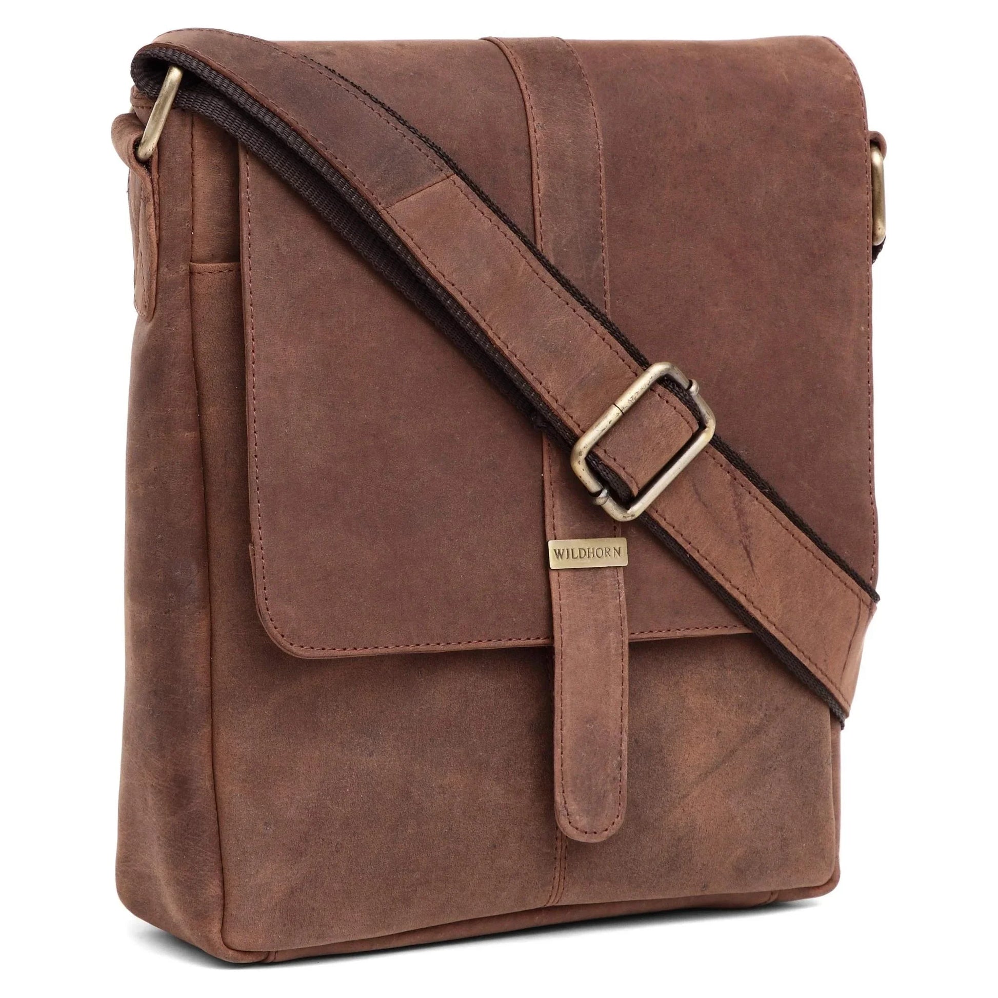 MINICOY Leather Sling Bag for Men - WILDHORN