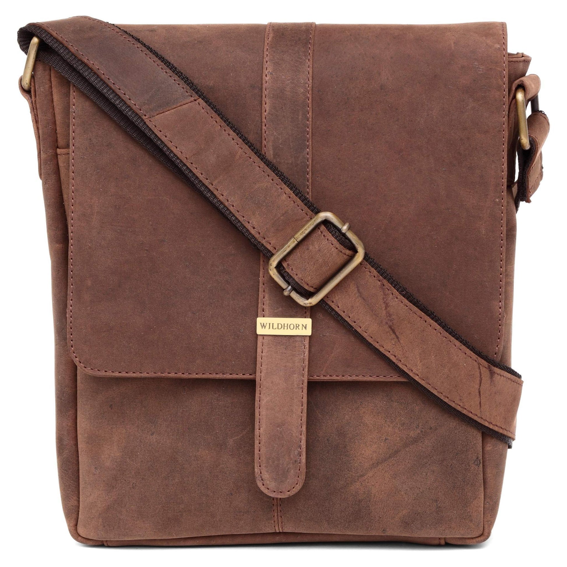 MINICOY Leather Sling Bag for Men - WILDHORN