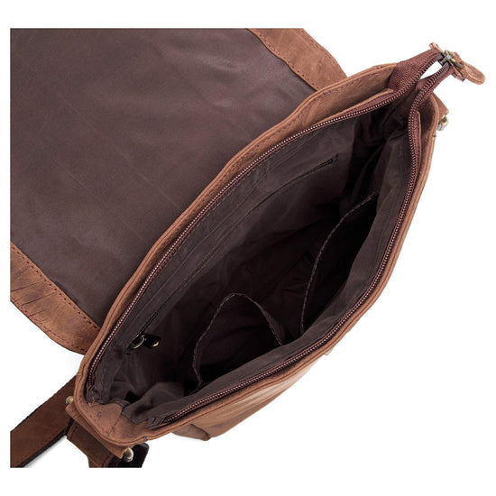 MINICOY Leather Sling Bag for Men - WILDHORN