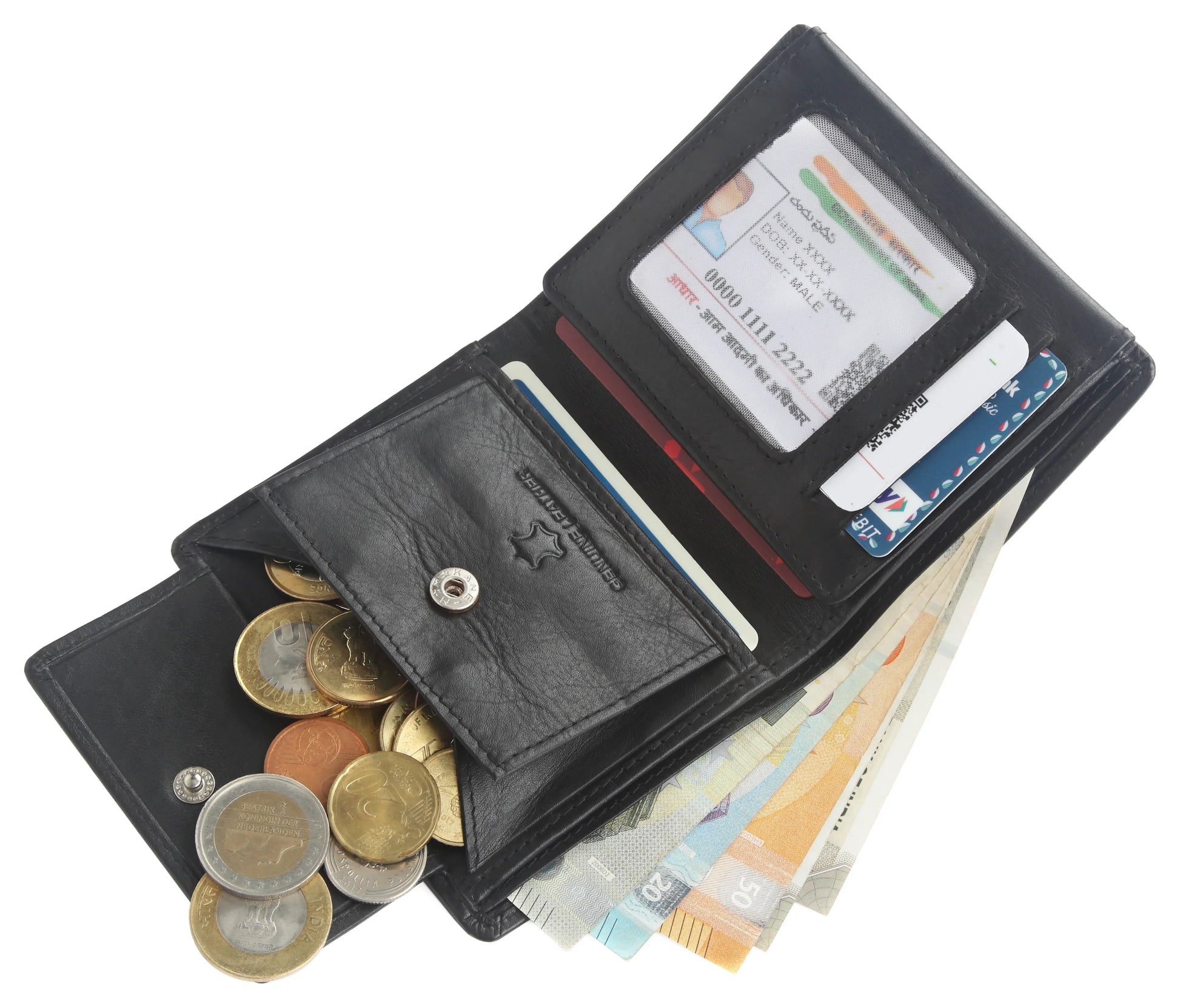MINSK RFID Protected Unisex Genuine Leather Card Holder - WILDHORN