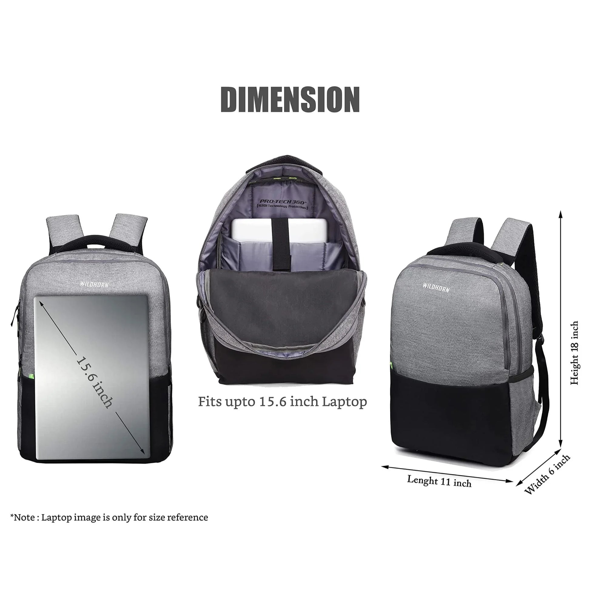 MUNICH Laptop Backpack for Men & Women - WILDHORN