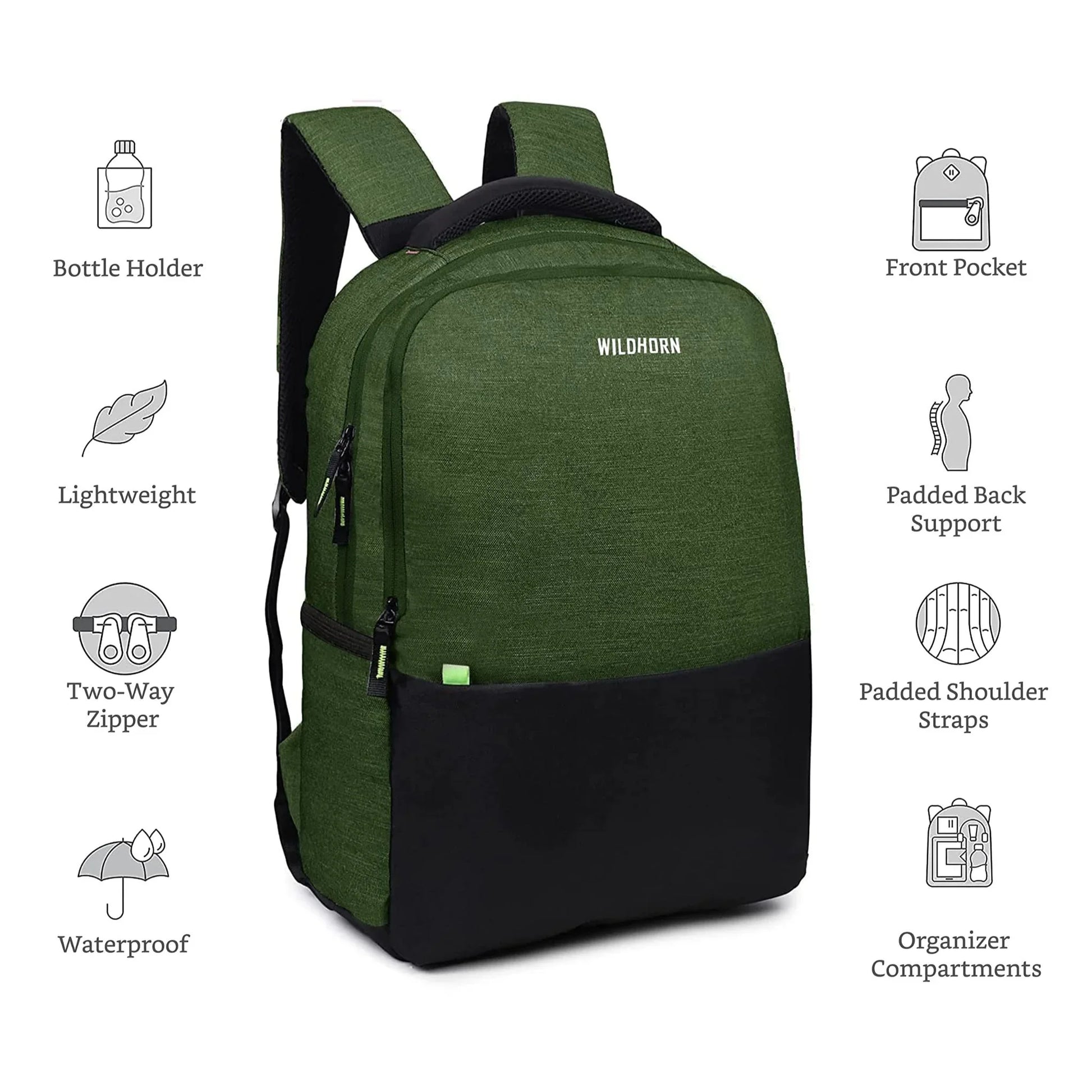 MUNICH Laptop Backpack for Men & Women - WILDHORN