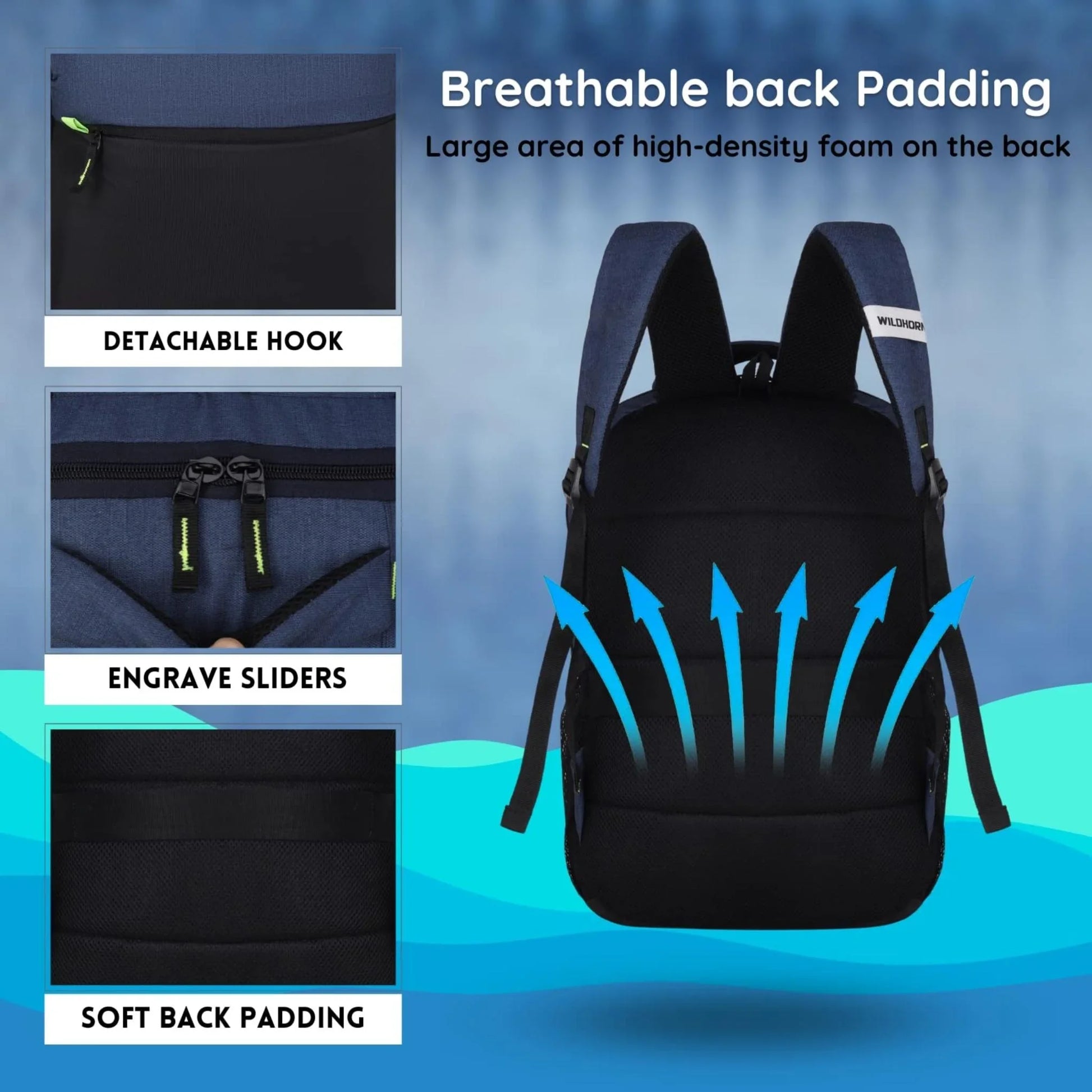 MUNICH Laptop Backpack for Men & Women - WILDHORN