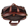 NEVADA Leather Laptop Messenger Bag for Men - WILDHORN