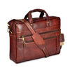 NEVADA Leather Laptop Messenger Bag for Men - WILDHORN