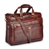 NEVADA Leather Laptop Messenger Bag for Men - WILDHORN