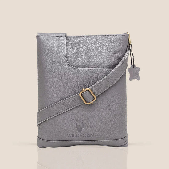 NEWPORT Leather Sling Bag for Men - WILDHORN