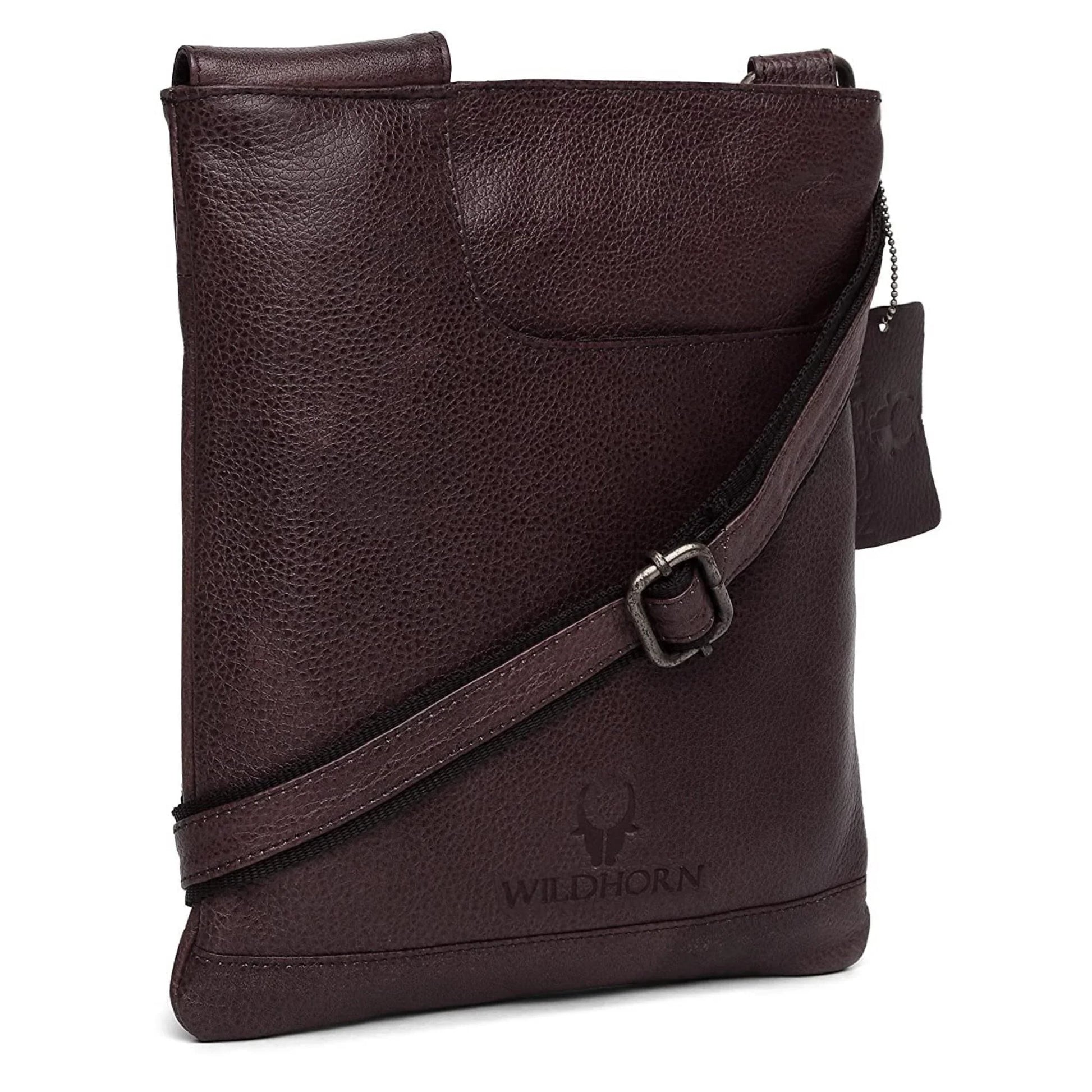 NEWPORT Leather Sling Bag for Men - WILDHORN