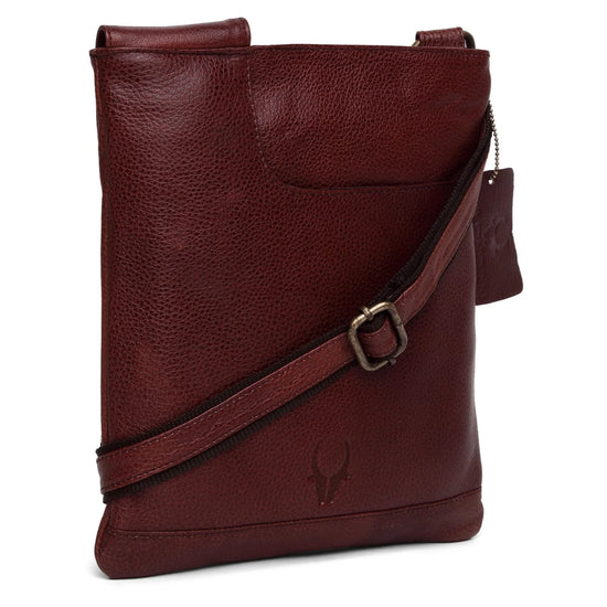 NEWPORT Leather Sling Bag for Men - WILDHORN