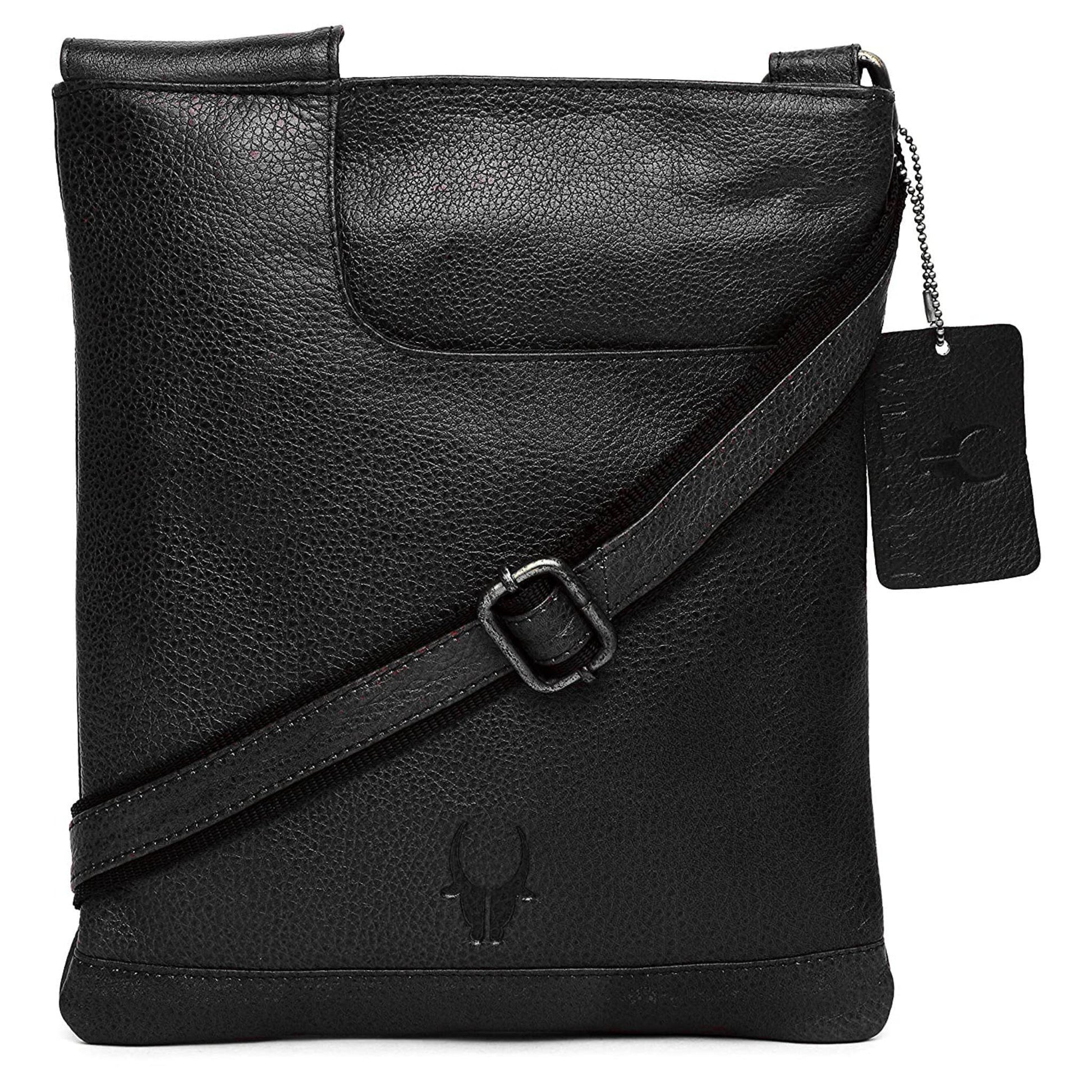 NEWPORT Leather Sling Bag for Men - WILDHORN