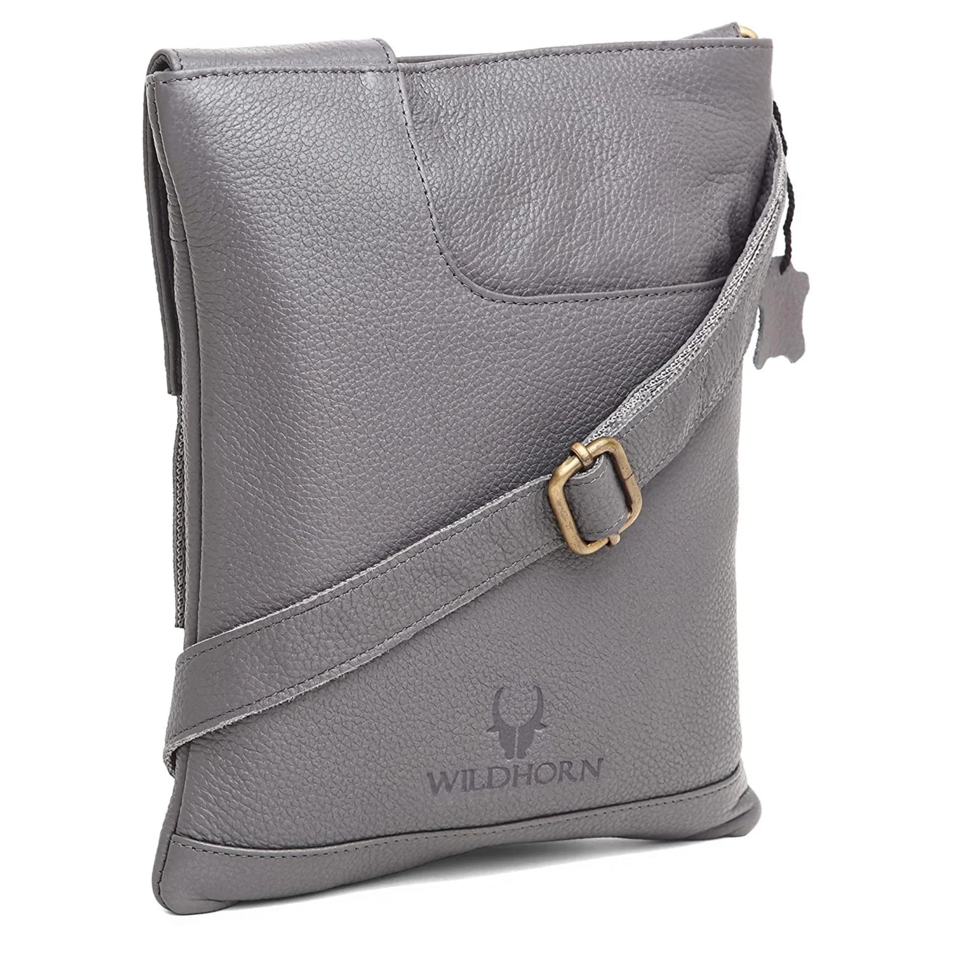 NEWPORT Leather Sling Bag for Men - WILDHORN