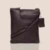 NEWPORT Leather Sling Bag for Men - WILDHORN