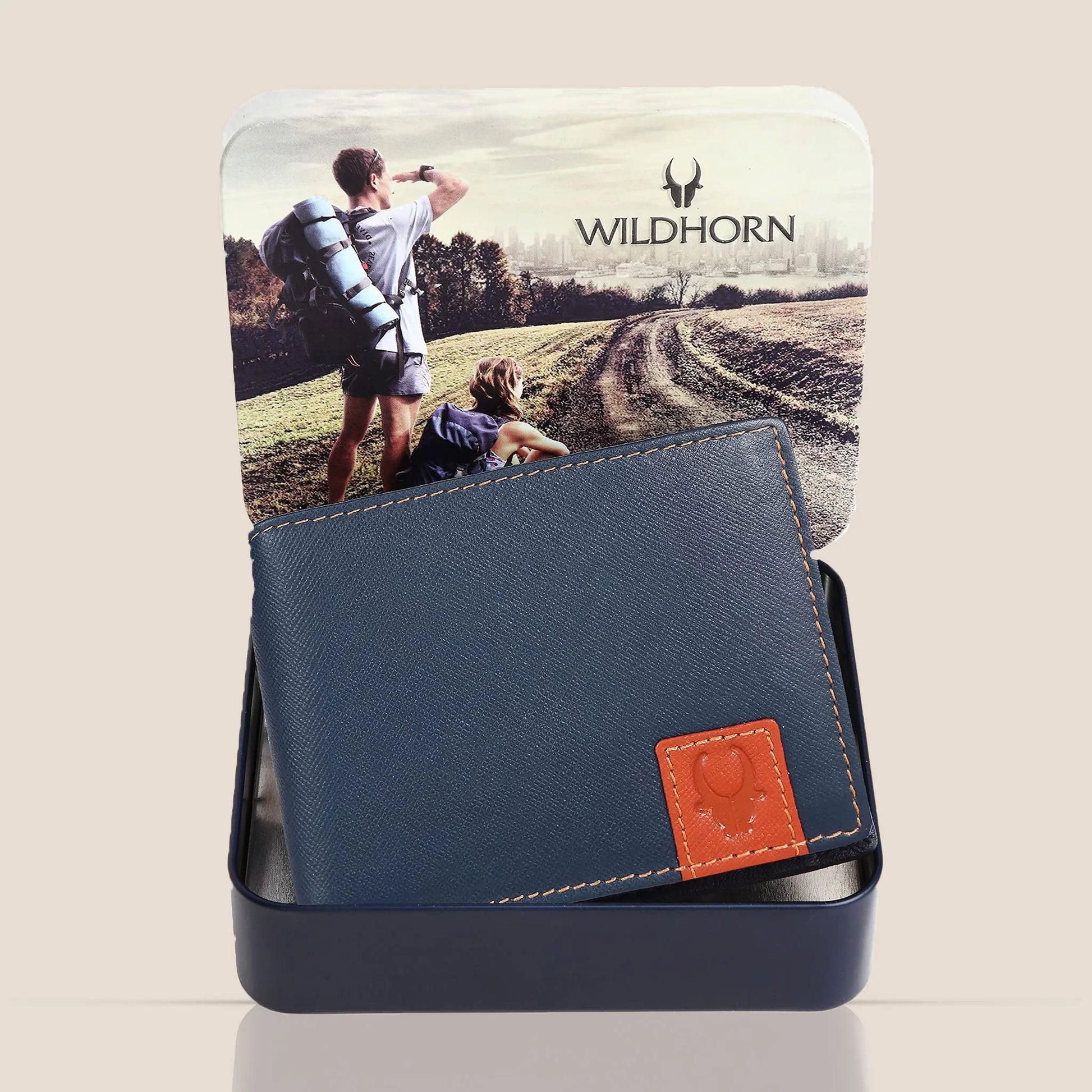 NICHOLAS Protected Leather Wallet for Men - WILDHORN