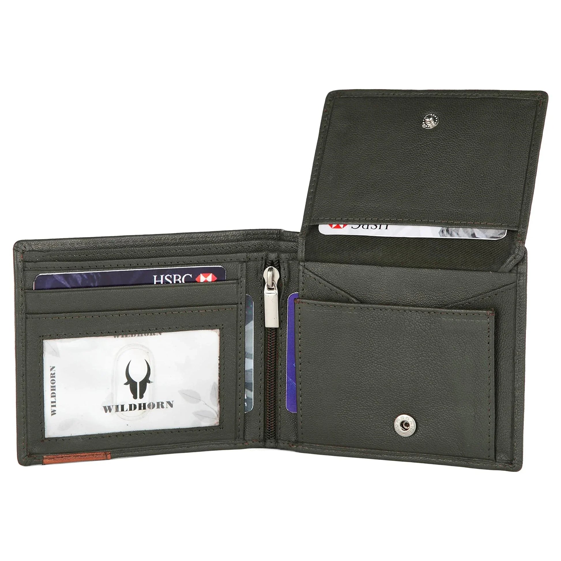 NICHOLAS Protected Leather Wallet for Men - WILDHORN
