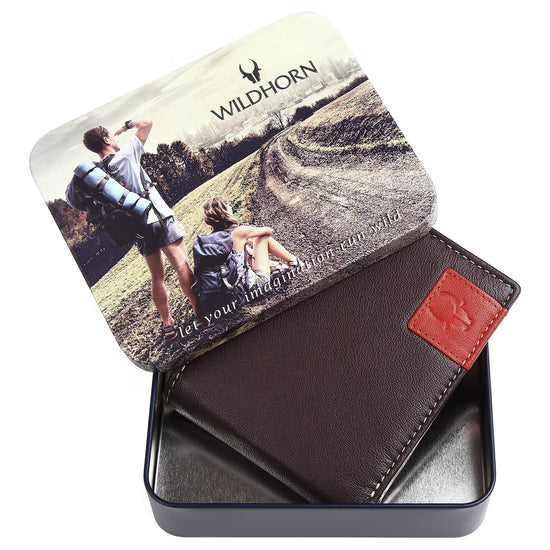 NICHOLAS Protected Leather Wallet for Men - WILDHORN